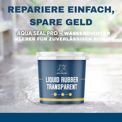 AQUA SEAL PRO – Transparenter, wasserdichter Kleber